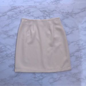 Dolce & Gabbana Tweed Knit Mini Skirt Ivory Women’s Size 38